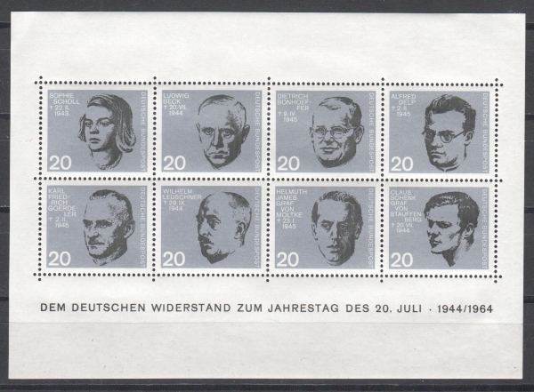 NSR 0431 - 0438 soutisk z aršíku 3 ** - 1964